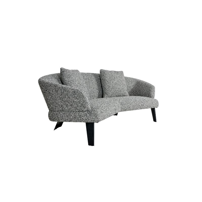 Grey Fabric Lounge Sofa