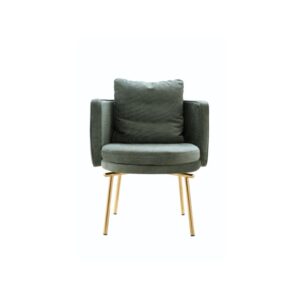 Round Seat Velvet Dining Chair