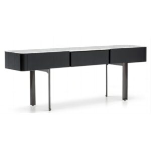 Sintered Stone Top Console Table with Drawers