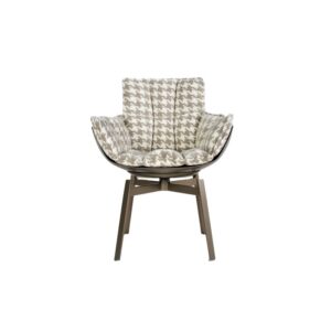 Designer Wingback Swivel Dining Chair