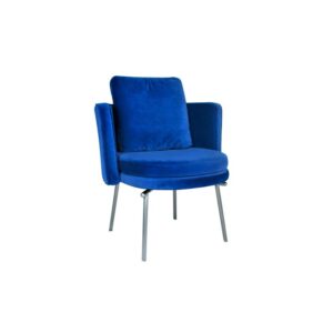 Round Seat Velvet Dining Chair