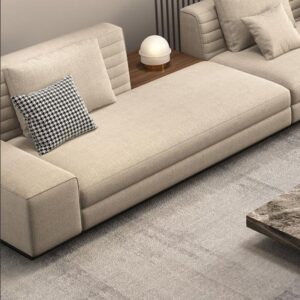 Modular L-Shaped Sectional with Side Table