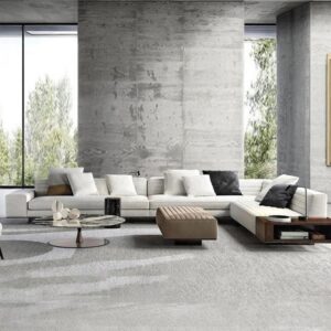 Modular L-Shaped Sectional with Side Table