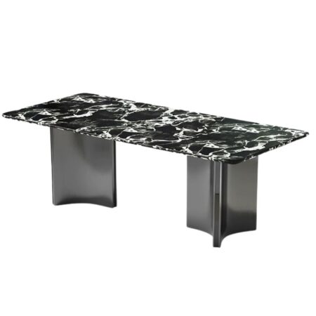 Rectangular Marble Table for Dining Room